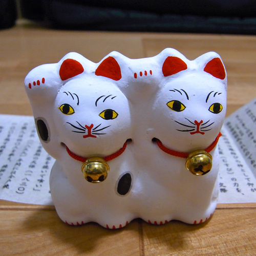 Manekinekos du Imado-jinja